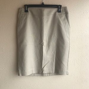 Merona Khaki Pencil Skirt
